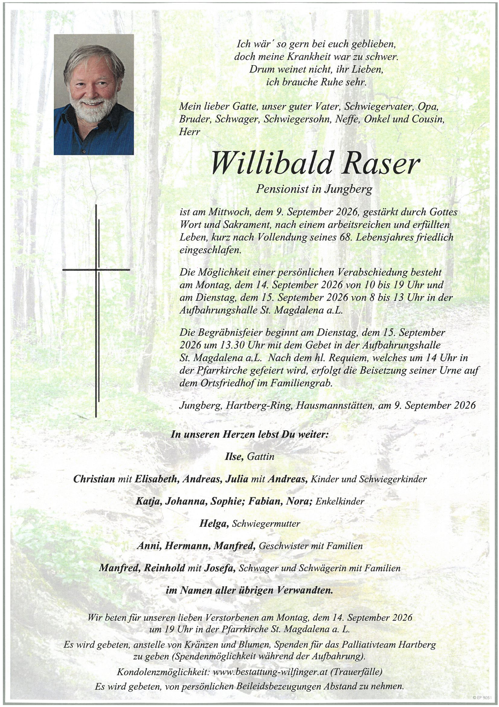 Parte Raser Willibald
